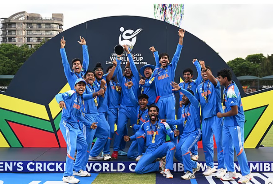 ভারতের শিরোপা জয়ের উল্লাসআইসিসি