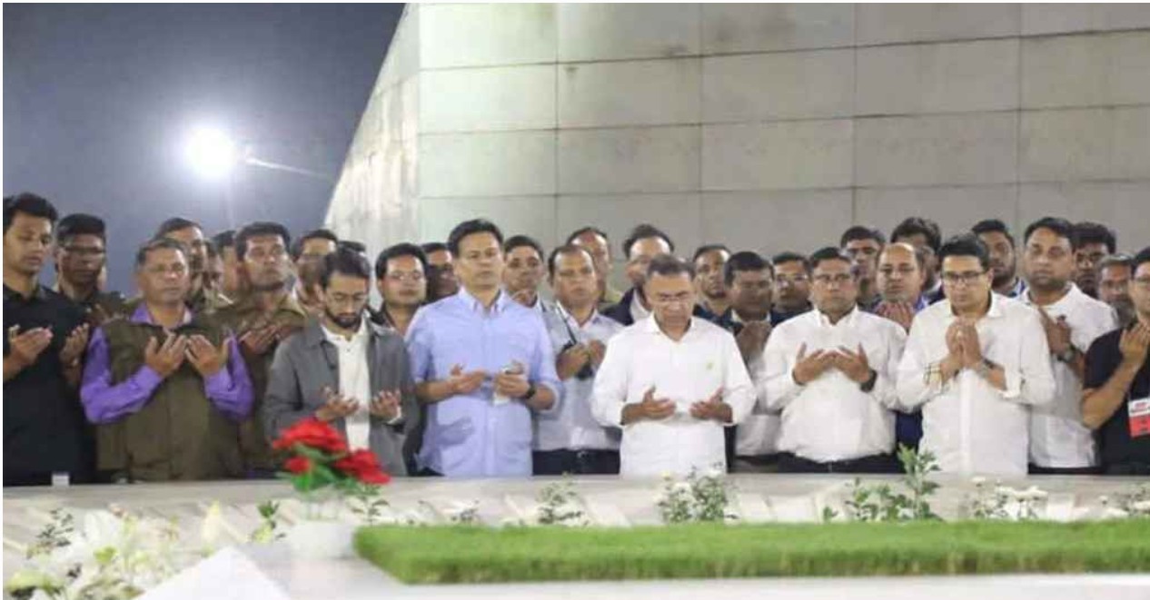  বিএনপি চেয়ারম্যান তারেক রহমান  