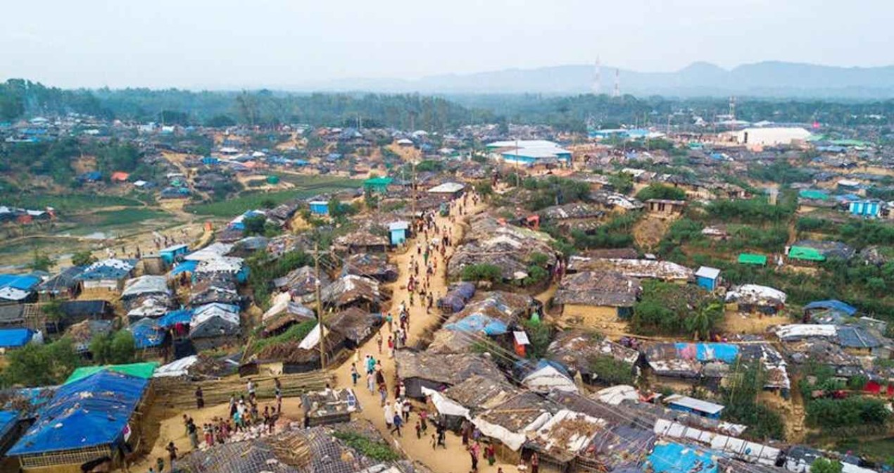 রোহিঙ্গা ক্যাম্প। ছবি: সংগৃহীত 