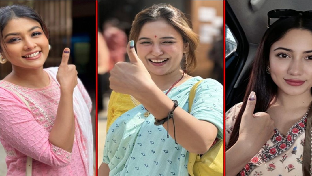 সাফা, তমা ও নাবিলার আকর্ষণীয় নির্বাচনী লুক