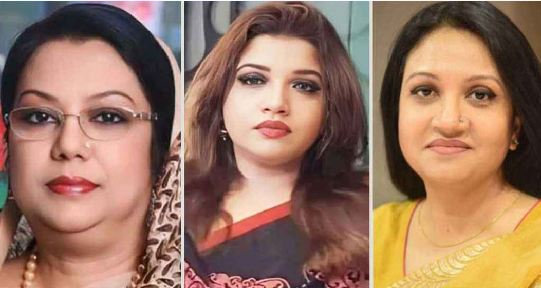 আফরোজা খানম, শামা ওবায়েদ ইসলাম এবং ফারজানা শারমিন 