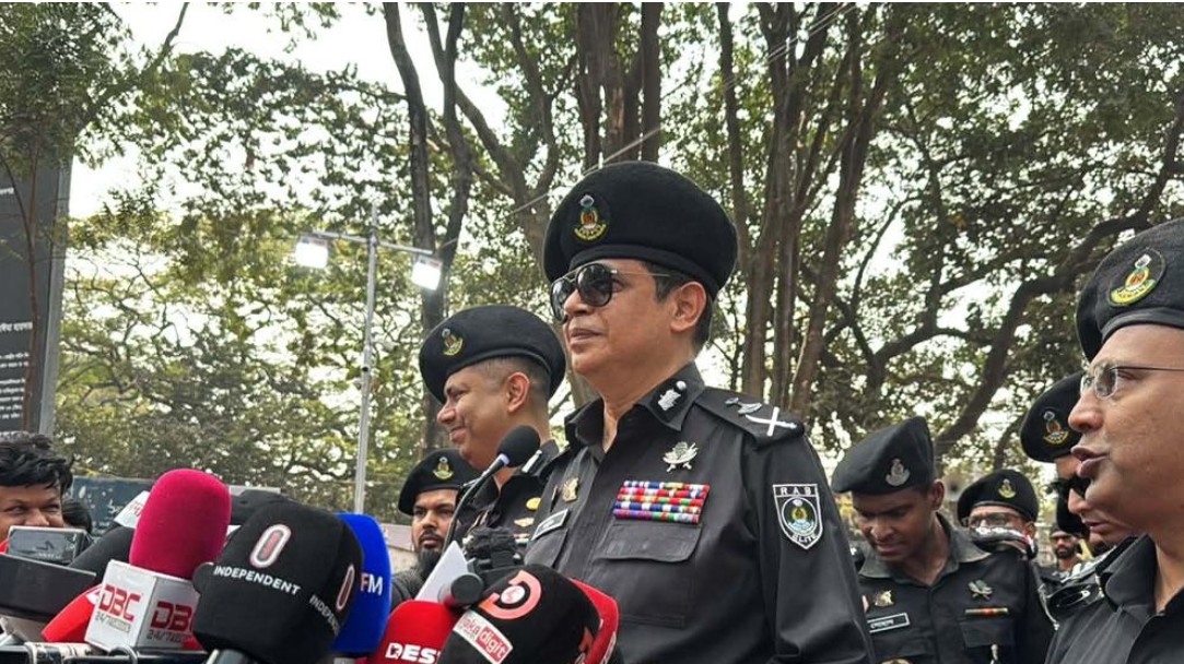 র‍্যাব মহাপরিচালক এ কে এম শহিদুর রহমান।